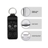 Gearider Boho FLoral Cat Face Lipstick Holder Keychain, Compact Lip Gloss Tube Holder