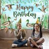 Avezano Mallard Duck Birthday Banner Mallard Duck Theme Happy Birthday Party Decorations Duck Hunting Birthday Party Supplies Party Decor Banner 70.8 x 43.3 Inch