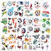 Konsait Football Tattoos Soccer Ball Tattoos Kids Children Temporary Transfer Tattoos Boys Birthday Party Bag & Stocking Fillers, 142PCS