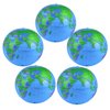 Coopay 5 Pack Inflatable Globe PVC World Globe Inflatable Earth Beach Ball for Beach Playing or Teaching