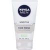 NIVEA MEN Sensitive Face Wash with Vitamin E, Chamomile and Witch Hazel Extracts, 5 Fl Oz Tube