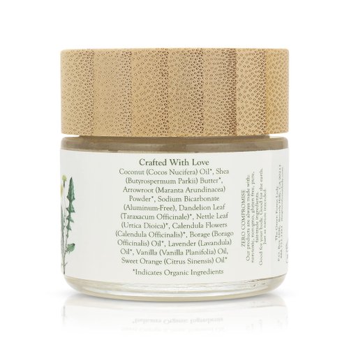 Green Forest Lady - Pure, Organic Deodorant for Women and Men, Aluminum-Free Deodorant, Paraben-Free, Vegan, Natural, Stay Fresh All Day, 5 Natural Scents Available - 2 FL OZ/59.15 ML