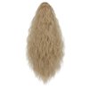 Mitrygreen Claw Ponytail Extension 18" Straight Clip in Ponytail Hair Extensions Long Pony Tails for Women Extensions Bleach Blonde