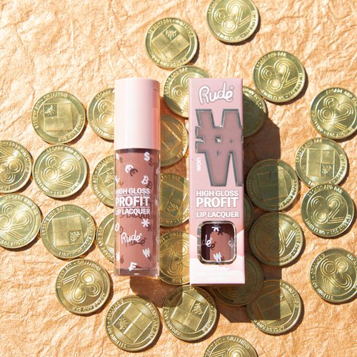 Rude Cosmetics High Gloss Profit Lip Lacquer - Won Lip Gloss Women 0.141 oz