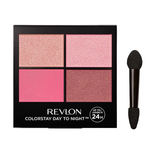 REVLON Eye Shadow Palette, ColorStay Day to Night, Makeup Stocking Stuffers for Women, Crease & Smudgeproof, Transitional Shades, 565 Pretty, 0.16 Oz