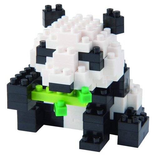Nanoblock Giant Panda (First Version) Animals, Collection Series Building Kit
