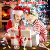 COKOKA Christmas Party Favors, 36PCS LED Light Up Finger Lights Party Supplies, Glow in the Dark Christmas Toys Bulk for Stocking Stuffers, Christmas Classroom Prizes Non Candy Gift