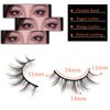 Losha Manga Lashes Fluffy Faux Mink Lashes 14 Pairs Natural False Lashes Pack Wispy Short Anime Lashes Look Like Individual Clusters (3D1009)