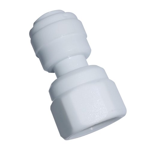 MALIDA 1/4" OD Tube x 7/16"-24 UNS Tube Push to Connect Fittings for Reverse Osmosis RO water filter System Faucet Adapter (pack of 10)