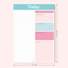 Sweetzer & Orange Daily Planner 2024, Undated Planner To Do List Notepad. 7x10” Day Planner Note Pad. Checklist Productivity Organizer, Work Planner, Academic Planner, Daily To Do List Planner