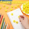 PerKoop 60 Pcs Mini Erasers for Kids Cute Erasers Bulk Welcome Back to School Gifts for Students Classroom Rewards Prizes Party Favors(Star)