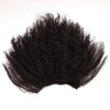 ZigZag Hair Afro Kinky Curly Clip In Human Hair Extensions Brazilian Virgin African American 4B 4C Clip in Hair Extensions Natural Clip Ins For Black Women (12inch, 4B 4C)