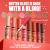 NYX PROFESSIONAL MAKEUP Butter Gloss Bling Lip Gloss, Non Sticky and Shiny Vegan Lip Makeup - Bring The Bling
