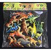 HAPTIME Plastic Assorted Mini Dinosaur Figures, Little Dinosaur Figurine, Small Dino Toy 1.5 inch, Great for Dino Cake Topper, Easter Eggs Filler, Pack of 12