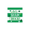 Let's ShamROCK St. Patrick's Day Beverage Napkins, 16 ct