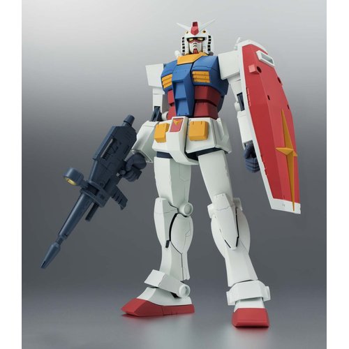TAMASHII NATIONS Bandai RX-78-2 Gundam Ver. A.N.I.M.E. Mobile Suit Gundam, Bandai Robot Spirits Action Toy Figure