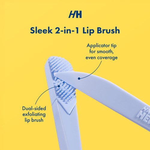 Handmade Heroes Lip Scrub, Reusable Lip Exfoliator - Gentle Exfoliant, Use with Sugar Lip Polish and Lip Exfoliator Scrubber for Chapped and Dry Lips 2pc