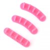 Rolabling 3pcs False Nail Art Tips Practice Display Stand Tool with 10 pcs False Nail Tips for Gel Nail Polish DIY Nail Training Tools (Rose) (display stand)