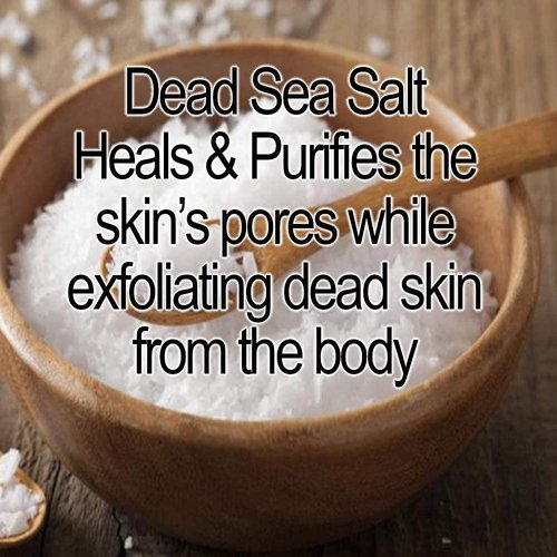 Glimmer Goddess Organic Arabica Coffee & Dead Sea Salt Scrub - Acne & Stretch Mark Treatment, 10 oz