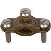 Morris Products Direct Burial Copper Ground Pipe Clamps – For Connecting Grounding Electrodes to Water Pipes, Tubing, Ground Rods – 2-10 Wire Range, 1-1/4-2” Water Pipe Range, 5/16-18 Screw Thread