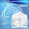 OHEURL Urea Cream 40 Percent with 2% Salicylic Acid Plus Hyaluronic Acid for Dry Cracked Feet Maximum Strength Advanced Intensive Callus Cream for Rough Skin - Cracked Heel Cream 5.29 fl.oz