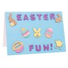 Baker Ross AT476 Easter Mini Wooden Shapes - Pack of 50, Creative Art And Craft Supplies For Kids To Make And Decorate