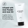 Cleen Beauty Acai Face Scrub | Acai Face Exfoliator | Exfoliating Face Wash with Brazil Nut Oil & Avocado Oil | Facial Scrub - Paraben Free, SLS Free | Exfoliating Face Scrub | 6.0 Fl Oz