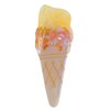 Ice Cream Acetate Claw Clip,Acetate Hair Clips,Big Hair Clips for Women,Orange