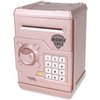 TOPBRY Piggy Bank for Kids,Electronic Password Piggy Bank Kids Safe Bank Mini ATM Piggy Bank Toy for 3-14 Year Old Boys and Girls (Rose Gold)