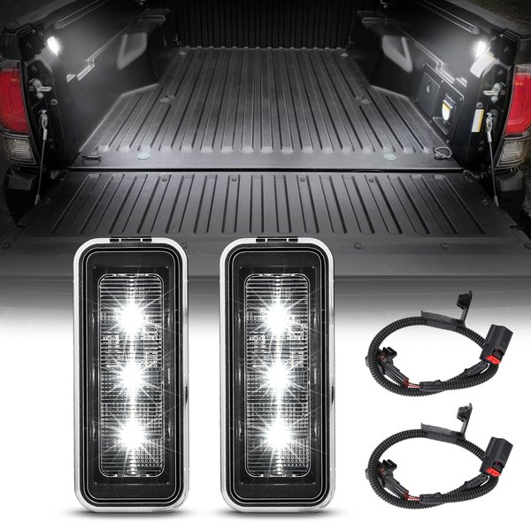 ISSYAUTO Truck Bed Lights Compatible with 2020-2023 Tacoma, Truck Bed Accessories LED Cargo Bed Light Lighting kit, Replaces #OE PT857-35200, 84267-0C020, 90080-87026