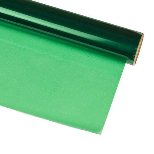Hygloss Products Cello-Wrap Roll, Green, 20-inches x 12.5-feet