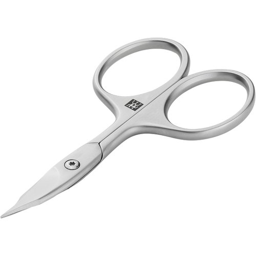 ZWILLING Beauty TWINOX Nail Scissors and Cuticle Scissors, 2-in-1 Scissors for Precise Cutting, Durable Stainless Steel Manicure Scissors, Matte, Premium Nail Care, 90 mm