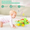 Dinosaur Crawling Toys for 1 Year Old Boy, Musical Baby Toys for 6-12 Months, Early Development Learning Toys for 12-18 Months Boys Girls, Birthday Gifts for 1-2 Year Old Toddlers