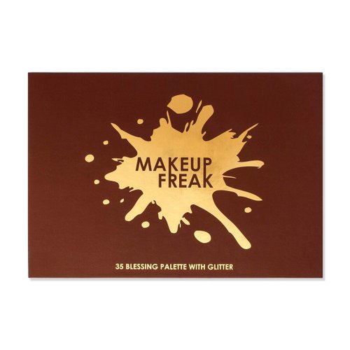 Makeup Freak Blessing 35 Color Pigmented Eyeshadow Palette with Glitter Autumn