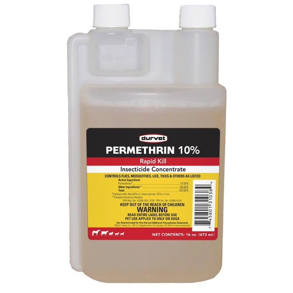 Durvet 2253554 Permethrin EC 10-Percent