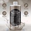HERBOGANIC African Black Soap Liquid, Paste & Soap Bar,100% Raw Pure Natural From Ghana Face & Body Wash Supports Moisturizing,Dry Skin, Scars and Dark Spots (16 Oz Each)
