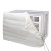 Luxiv Indoor Air Conditioner Cover, White Window Unit Cover Anti-Rust Adjustable Cover for Indoor Window AC with Free Elastic Straps (24.5x17x2.5)…