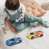 gkfescc 7 inch Friction Power Cars Toys,Push and Go Pull Back Cars,3 Pack Die Mini Cast Race Cars for Toddlers Suitable for 3-7 Year Old Kids Toys for Boys and Girls Birthday Party Gifts