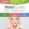 Nano Towels Skin Exfoliating Cleanser | Personal Microdermabrasion Face Wash, Pore Toner & Body Scrub Cloth | Chemical Free Dead Skin and Blackhead Remover. Korean Skin Care Secret | 6 Exfoliators