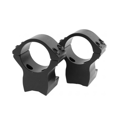 Browning Magazines & Sights X-Lock Integrated Scope Rings - 30mm Matte, 500in Intermediate Height 12511, Multi, One Size
