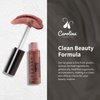Carolina COSMETICS - Plant-Based Non-Sticky Lip Gloss (What A Babe) - Hydrating & Nourishing with Sunflower Seed Oil, Cacao & Grape Seed Oil - Gluten-Free, Vegan, Non-GMO, Paraben-Free - 5g/0.18oz