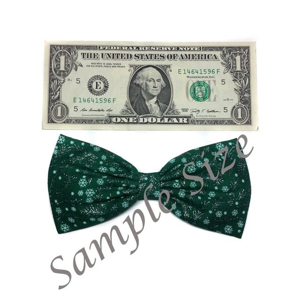Polka Dots Hair Bow Collection (Red/Black "Lady Bug", Alligator Clip)