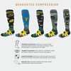 Oooh Yeah Compression Socks for Men and Women (15-20mmHg)