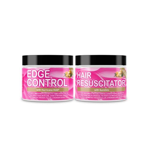 Gold Banner Beauty Products GOOD2GRO Hair Resuscitator & Edge Control - 2-4oz | Regrows & Repairs for Thicker, Fuller Edges | Instantly Holds, Controls & Shines | Vegan & Cruelty-Free