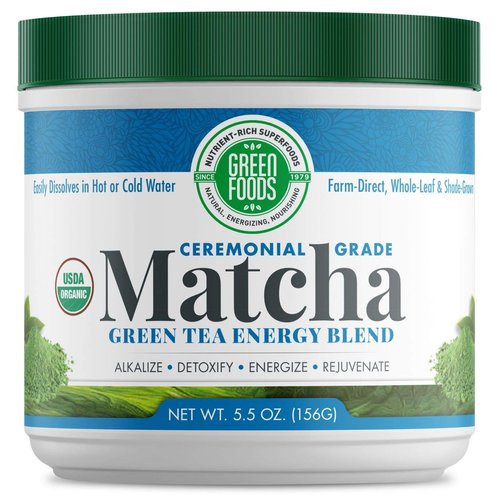 Green Foods Organic Matcha Green Tea, 5.5 Ounce
