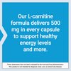 Life Extension L-Carnitine – 500 mg, Energy Supplement, Memory Supplement – Free Form Amino Acid, Nitric Oxide Support, Healthy Blood Pressure – Gluten-Free, Non-GMO, Vegetarian – 30 Capsules