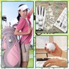 Qeeenar 98 Pcs Golf Party Favor Set Includes Golf Ball Keychain Golf Ballpoint Pen Golf Party Supplies Bags with Handles Golf Stress Balls Golf Stickers for Golf Goodies Bags Filler