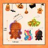 JDSTY 32Pcs Halloween Mini Pop Fidget Toys Packs for Kids Girls Boys Halloween Party Favors Halloween Treat Bags Gifts Stress Relief
