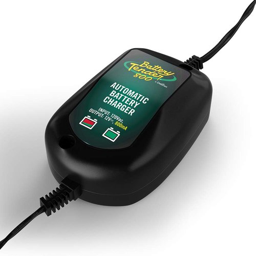 Battery Tender® 12V, 800mA Weatherproof Battery Charger for Marine Applications Designed for Lead Acid, AGM and Gel Cell Batteries