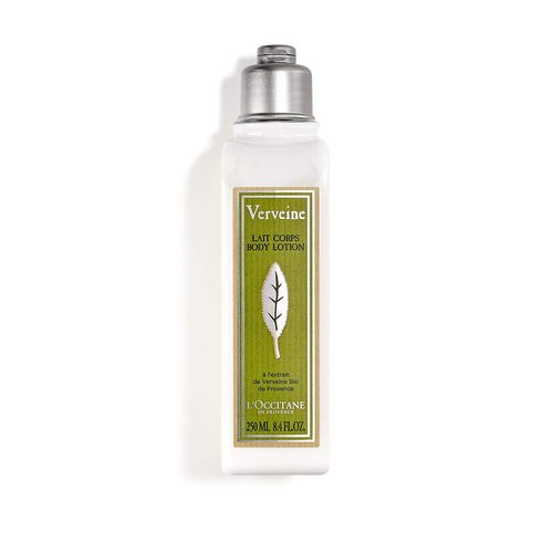 L'Occitane Verbena Body Lotion: Refreshing Lemon Scent, Softening, Moisturizing, With Grape Seed Oil, Shea Butter & Organic Verbena Extract, Vegan